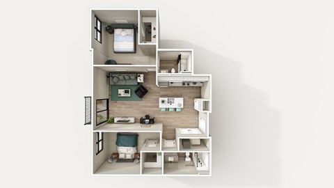 Model 1.4 Floorplan